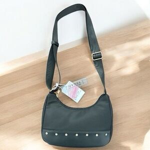 Blush Kiss Small Black Shoulder Bag Purse‎